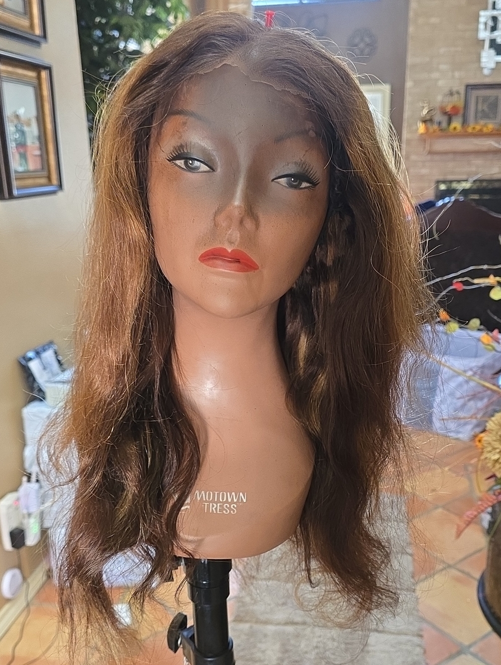 Women's HH Long BodyWavy Lace Front Wig